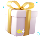 Receba seus bônus de boas-vindas no kk4